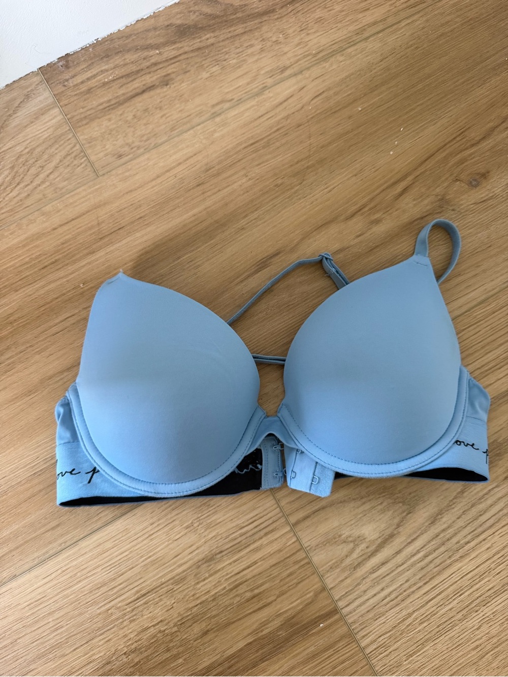 PINK Victoria's Secret Light Blue Padded Bra
